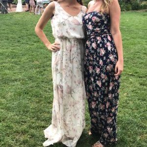 Show Me Your MuMu white floral maxi dress